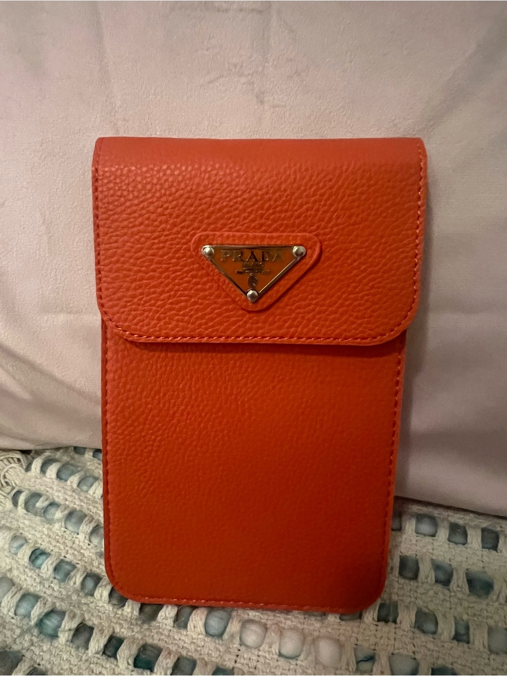 INSPIRED Pebbled Phone Pouch - Cell Phone Case